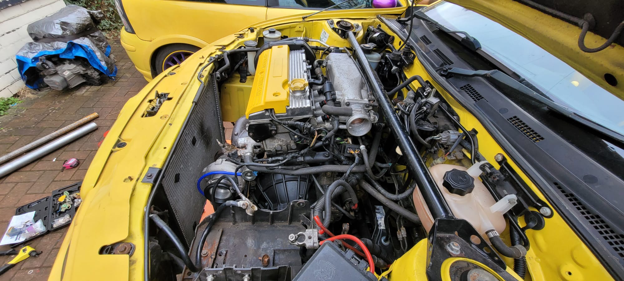 Bonnet Open View